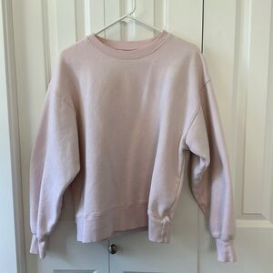 Pink Aritzia sweatshirt